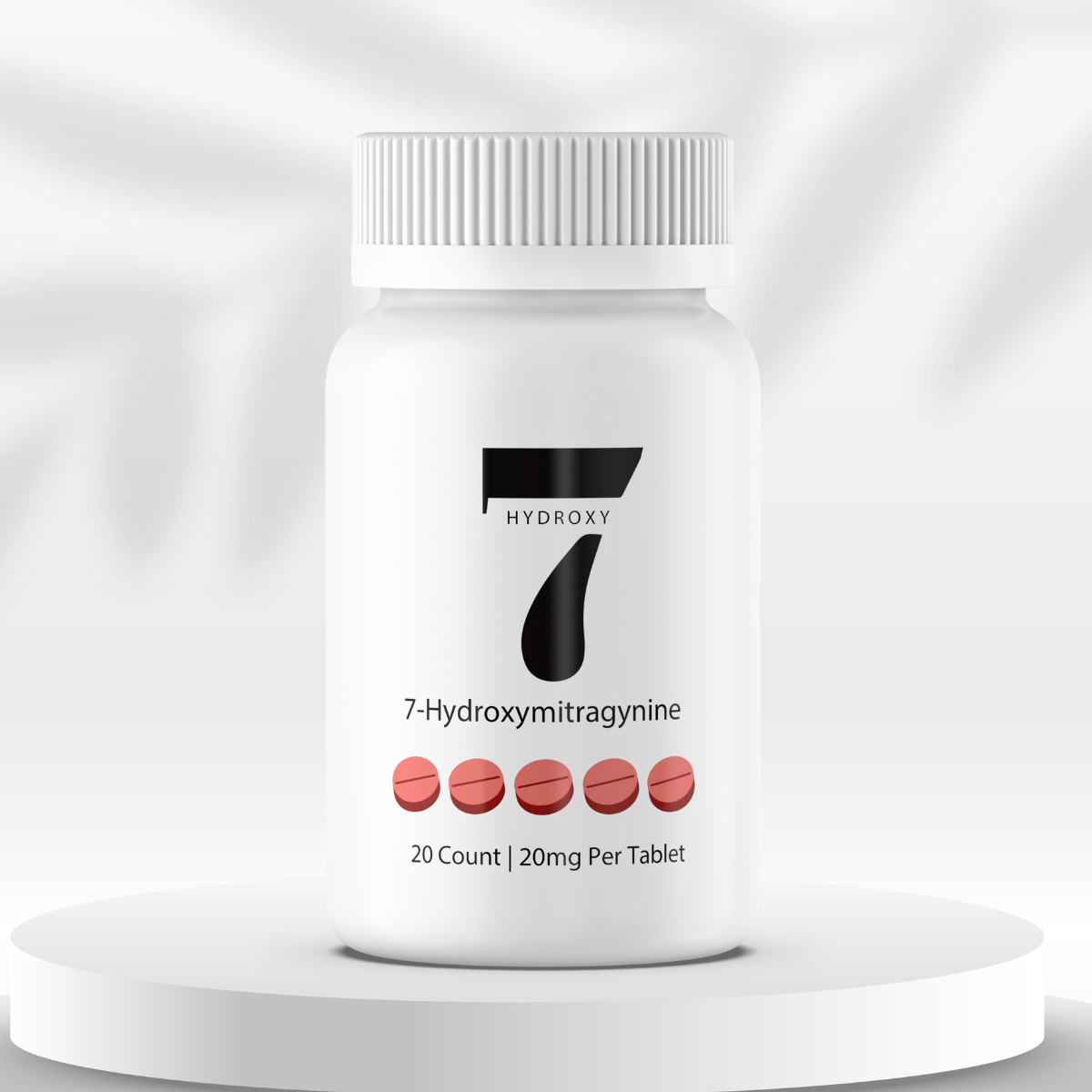 20mg 7-Hydroxy Tablets, 20 Ct Jar